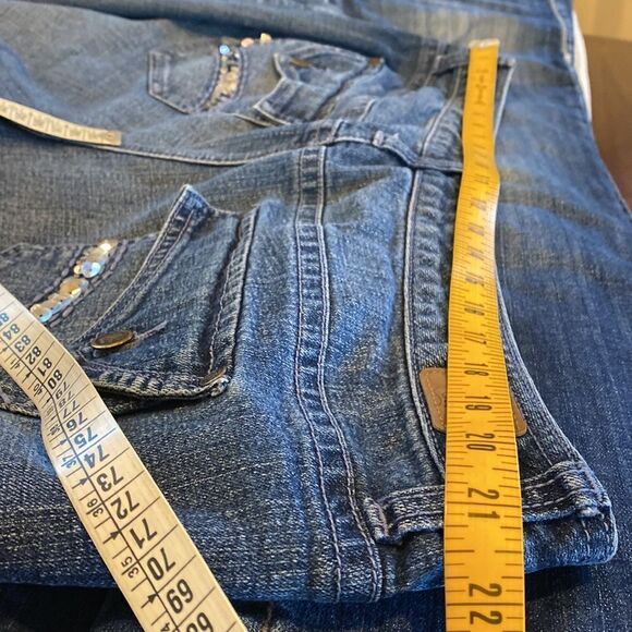 American Rag Women’s Cropped Capri High Rise Jeans 22W Plus Size - Picture 8 of 11